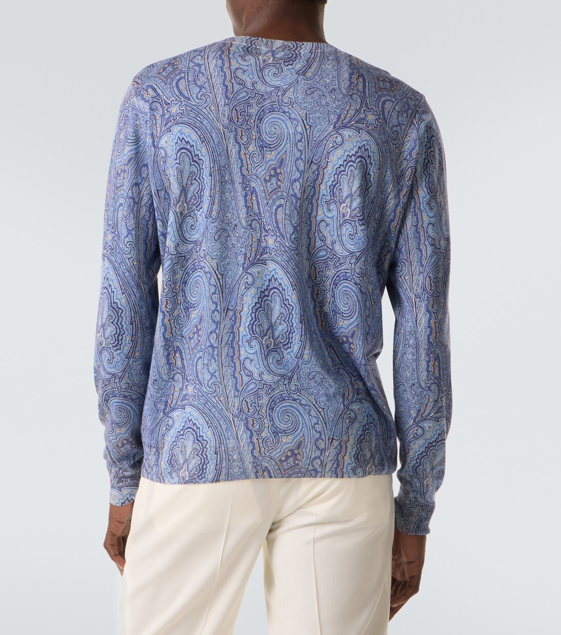 Paisley silk and cashmere sweater | Etro
