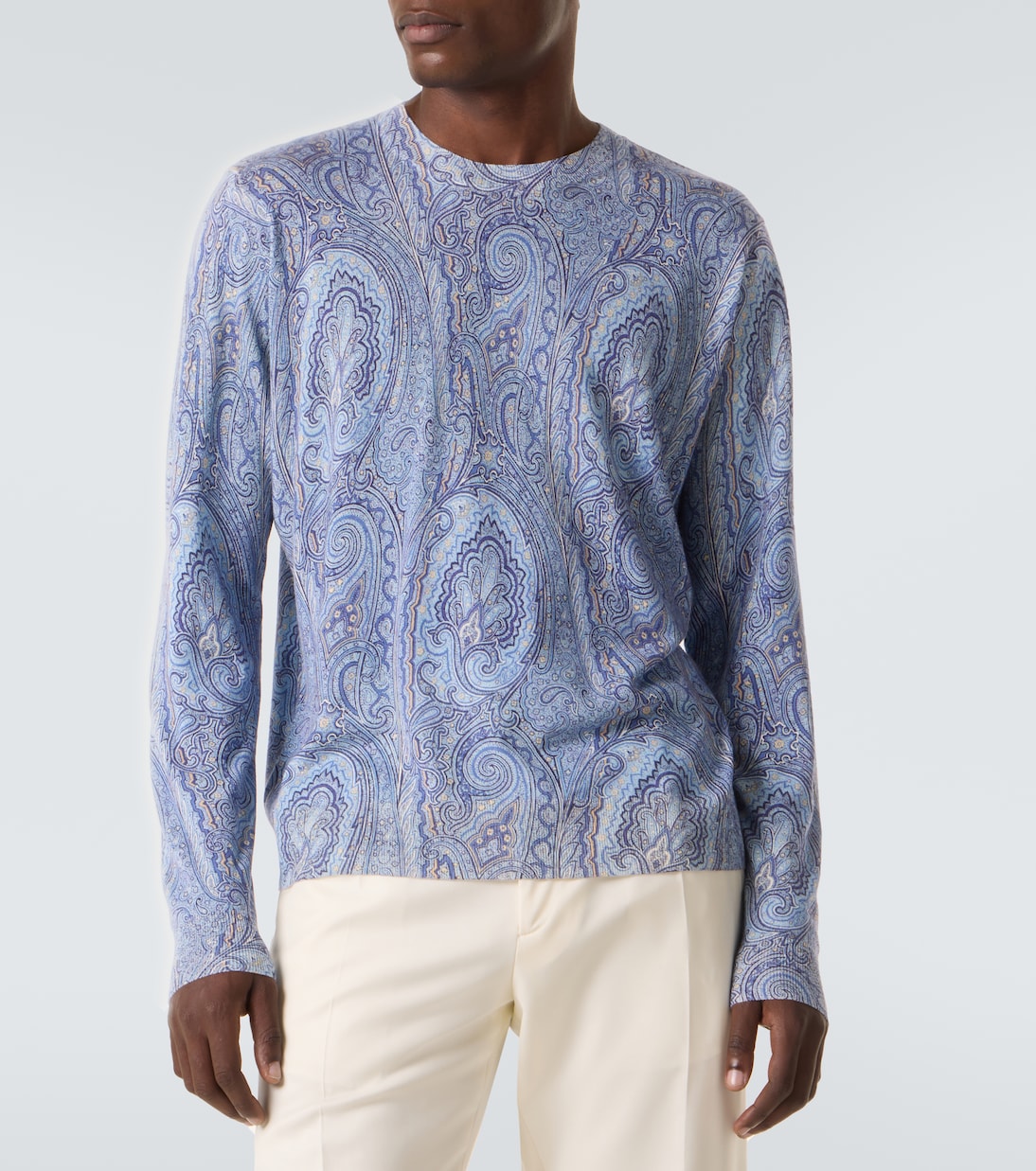 Paisley silk and cashmere sweater | Etro
