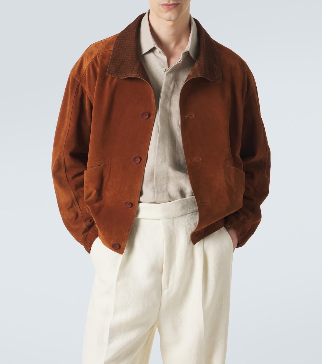 Bomber in suede | Zegna