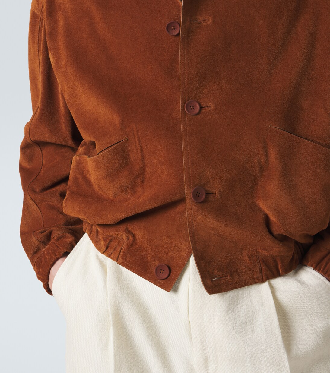 Bomber in suede | Zegna