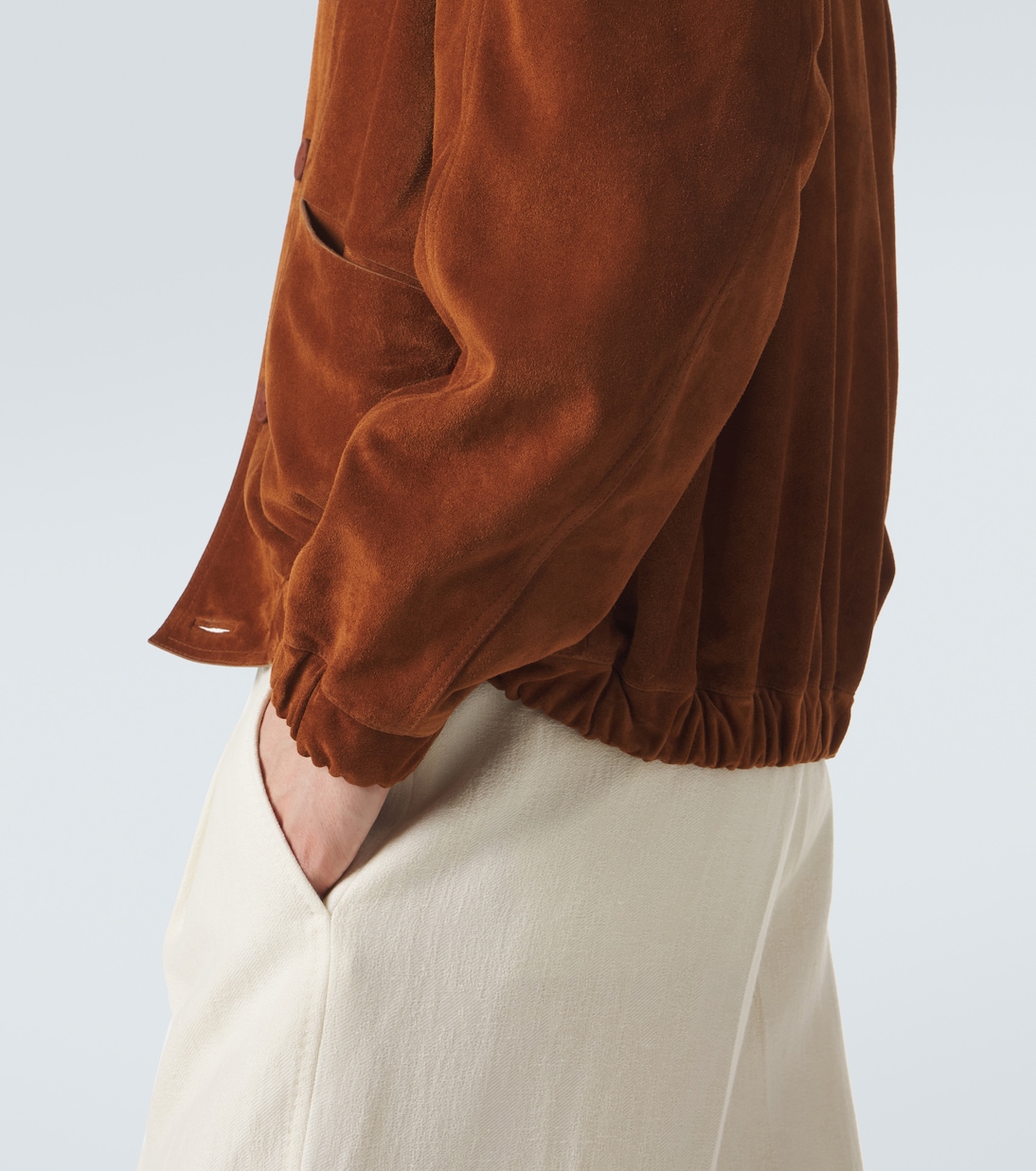 Bomber in suede | Zegna