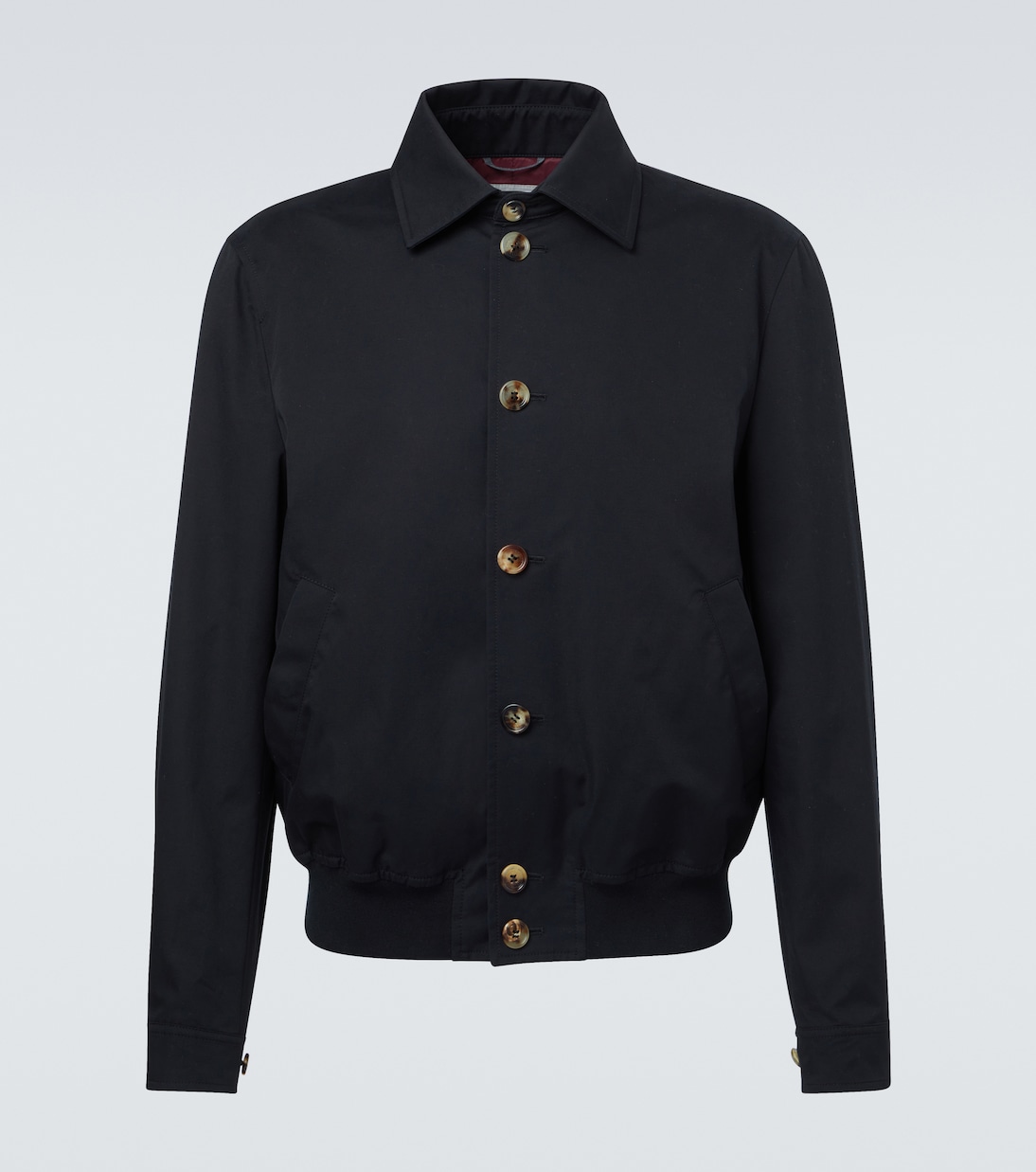 Cotton-blend blouson jacket | Brunello Cucinelli