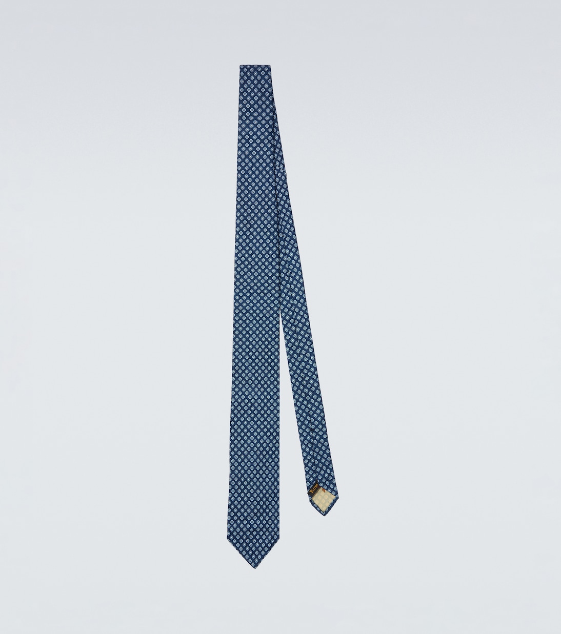 Printed silk tie | Rubinacci
