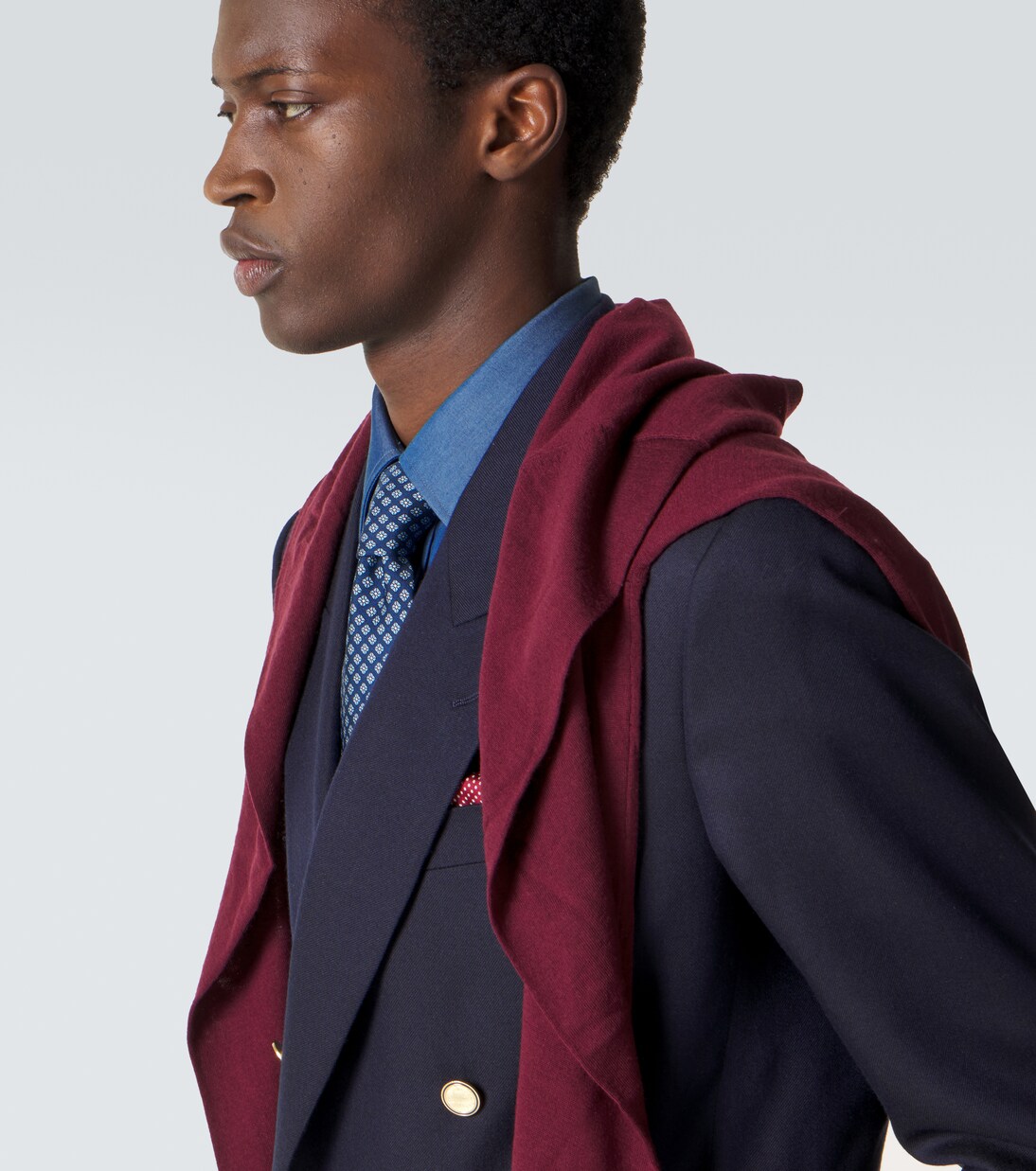 Printed silk tie | Rubinacci