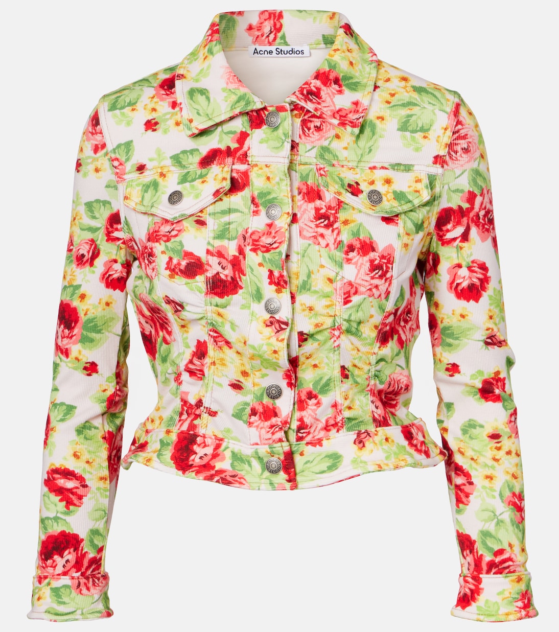 Ojalva floral denim jacket | Acne Studios