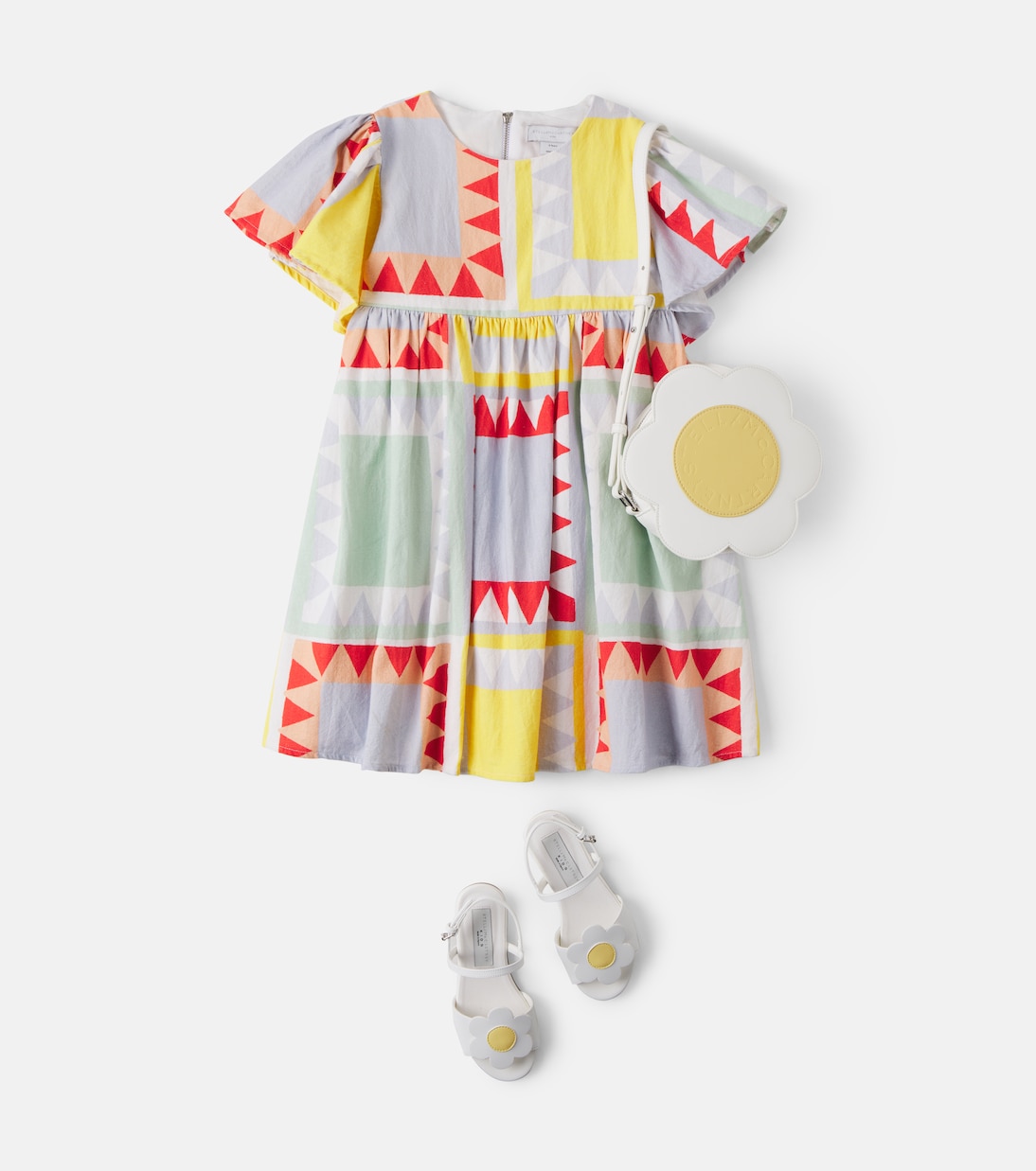 Printed cotton dress | Stella McCartney Kids