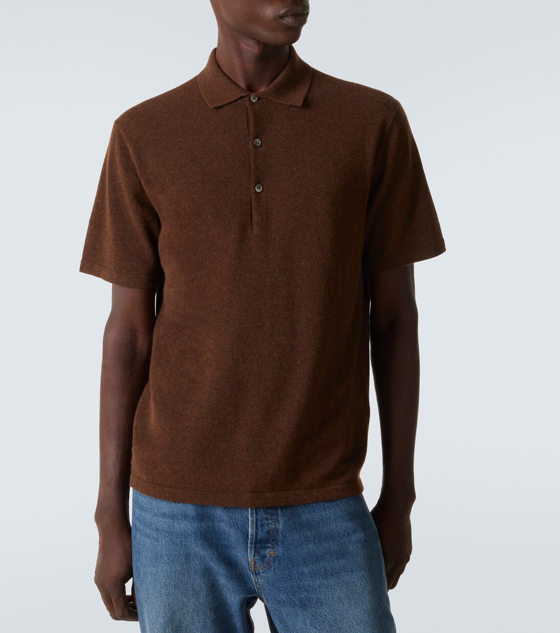 Cashmere polo shirt | Arch4