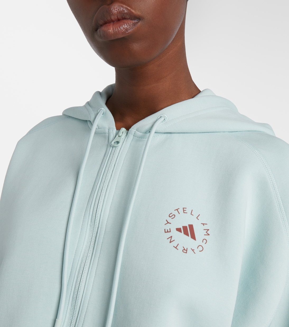 Hoodie aSMC Cro aus Jersey | Adidas by Stella McCartney