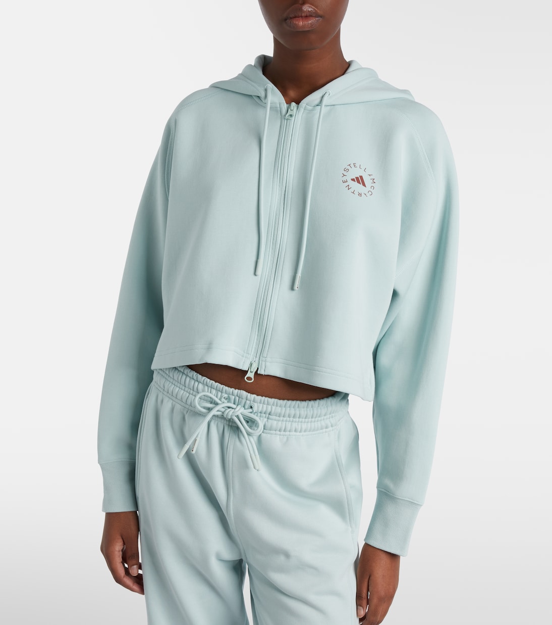 Hoodie aSMC Cro aus Jersey | Adidas by Stella McCartney