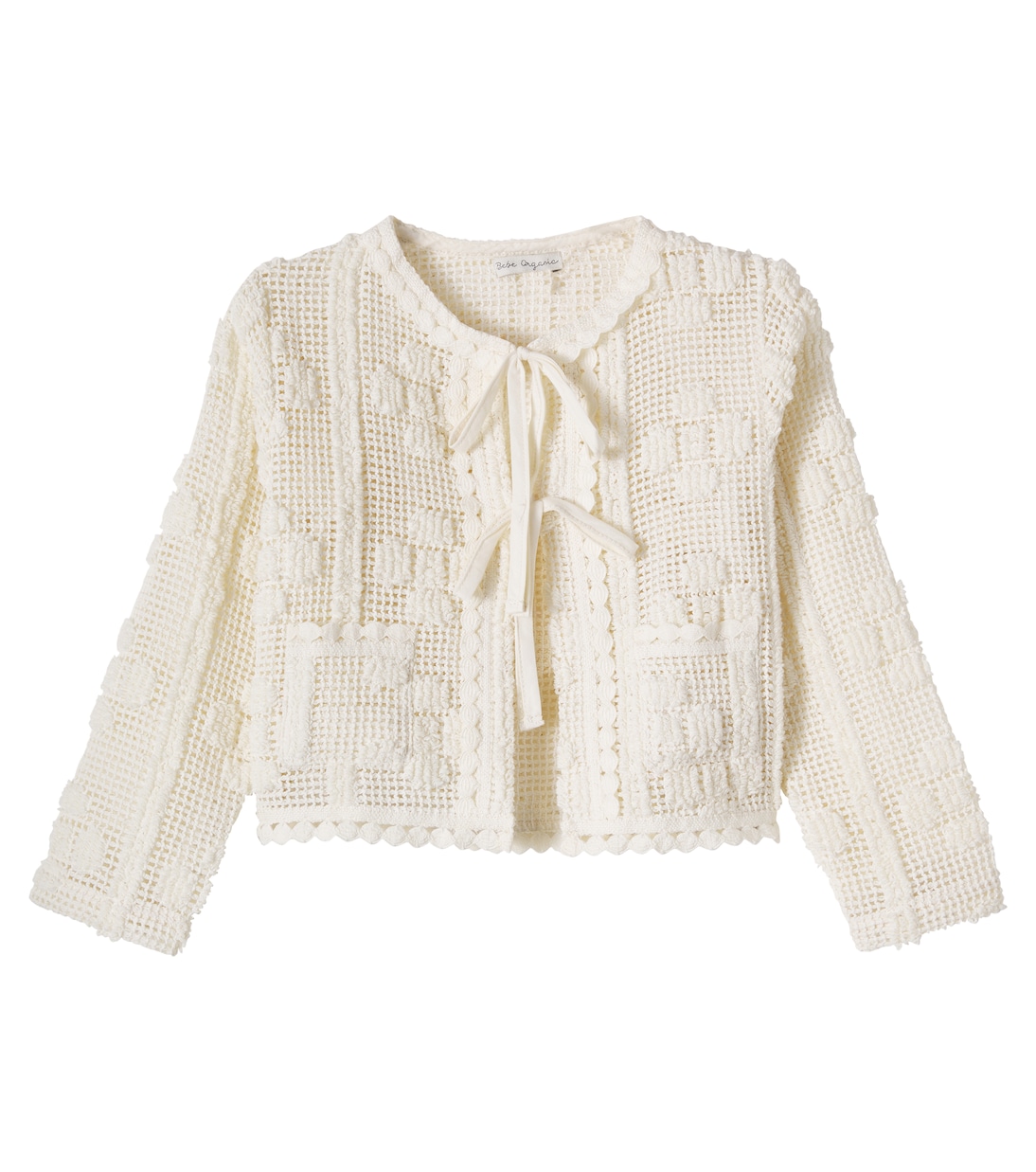 Cardigan Inez aus Häkelstrick | Bebe Organic