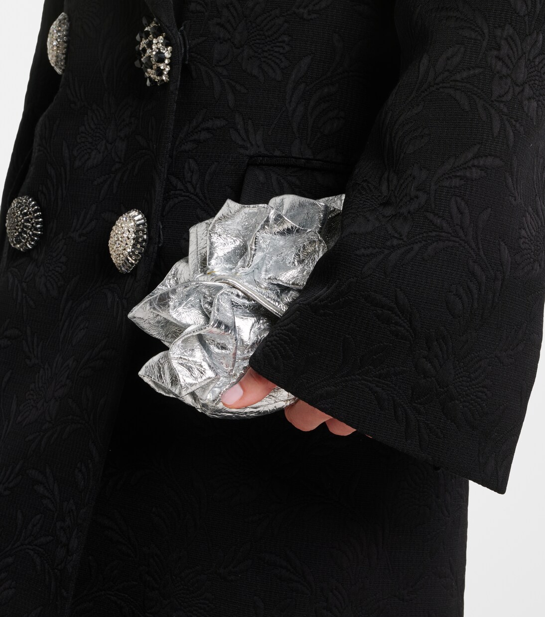 Rosea embellished coat | Dries Van Noten