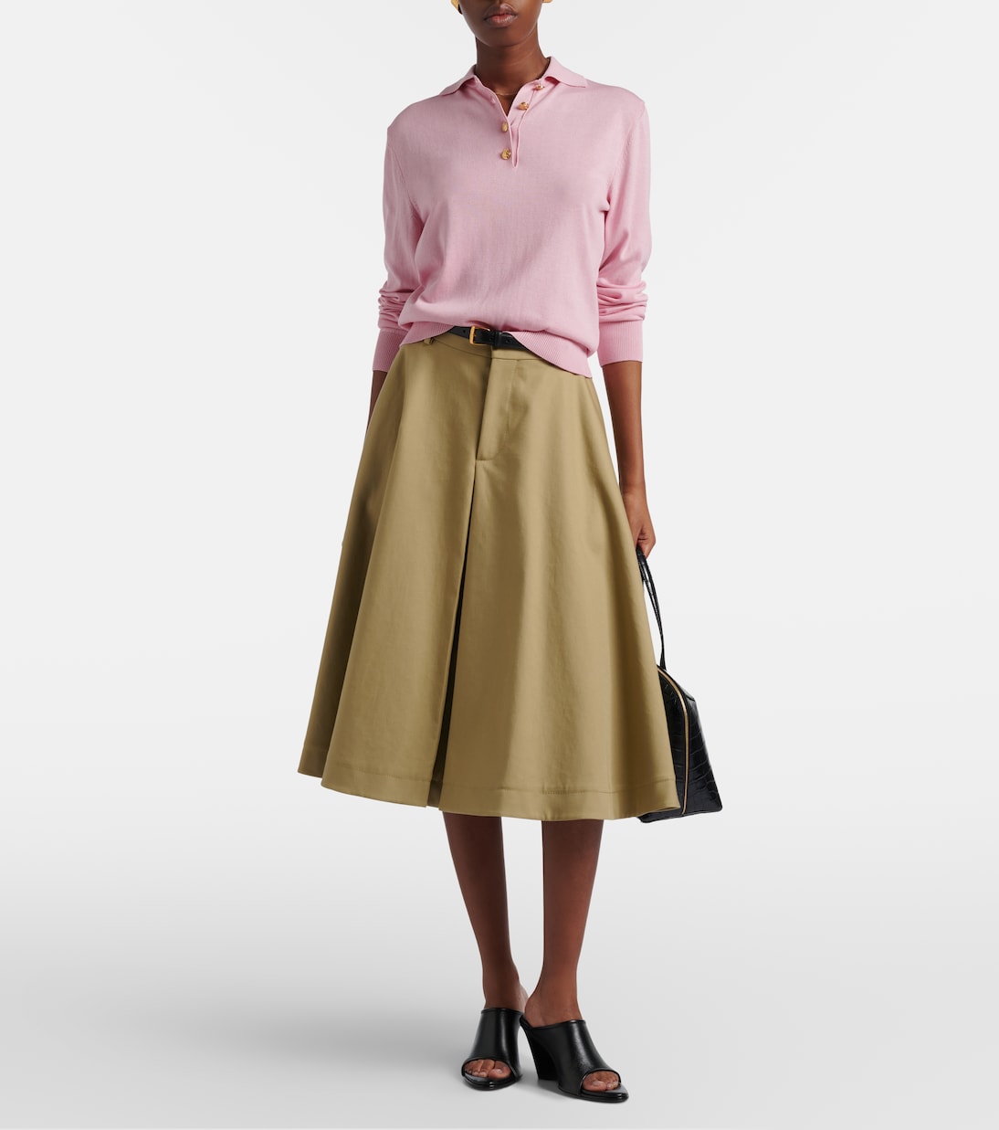 Polo Alegria en soie et coton | Blazé Milano