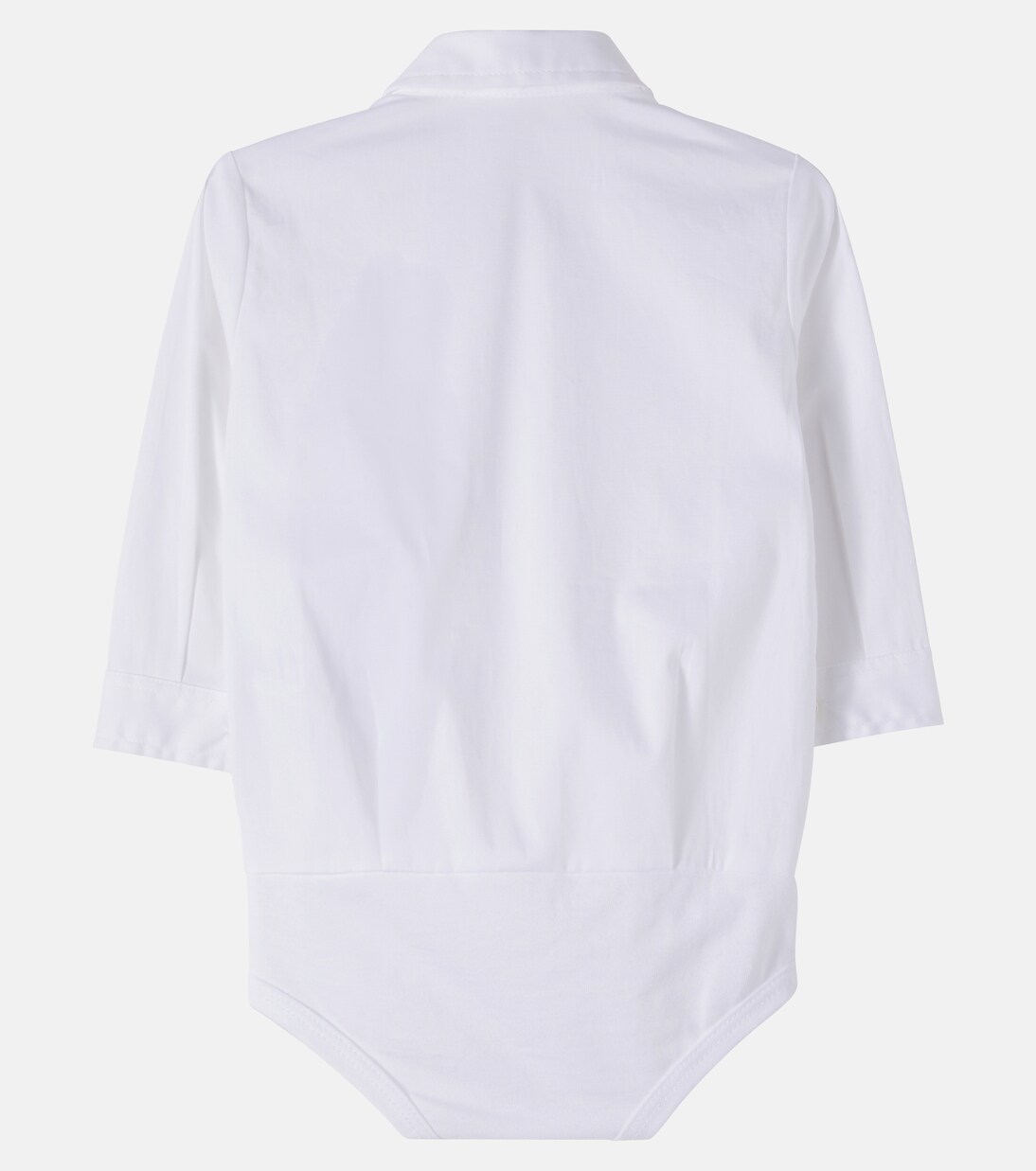 Baby cotton-blend poplin bodysuit | Il Gufo