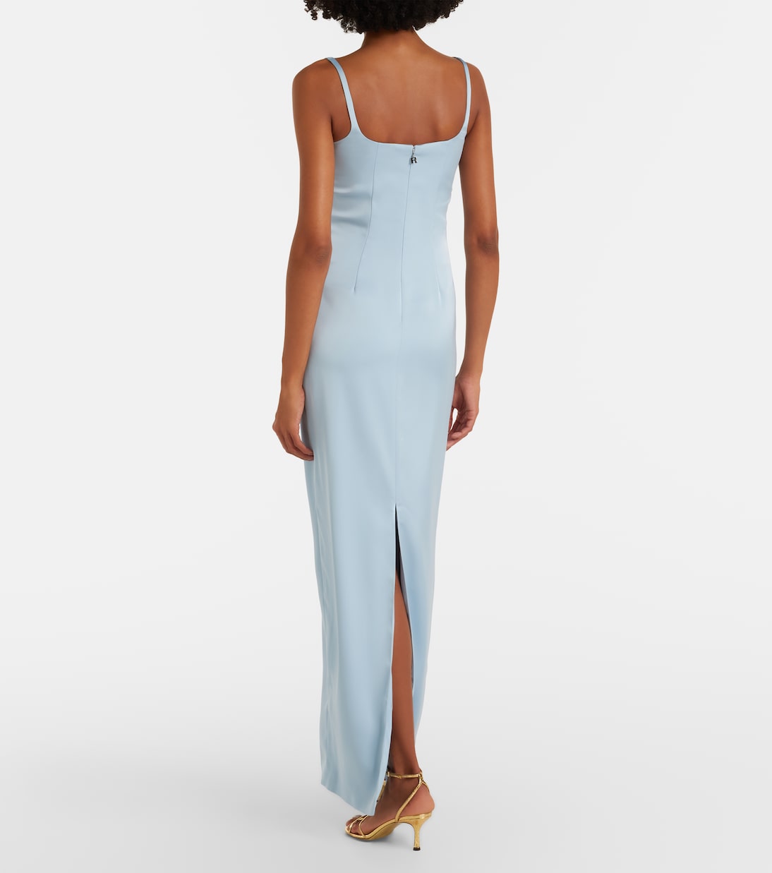 Maxikleid aus Satin | Rotate