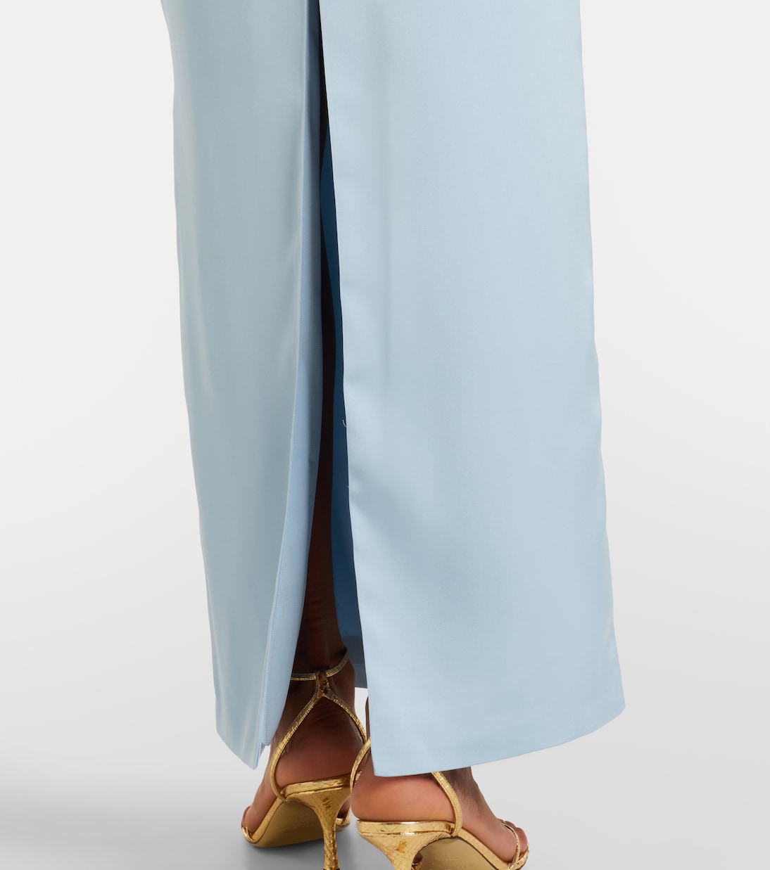 Maxikleid aus Satin | Rotate