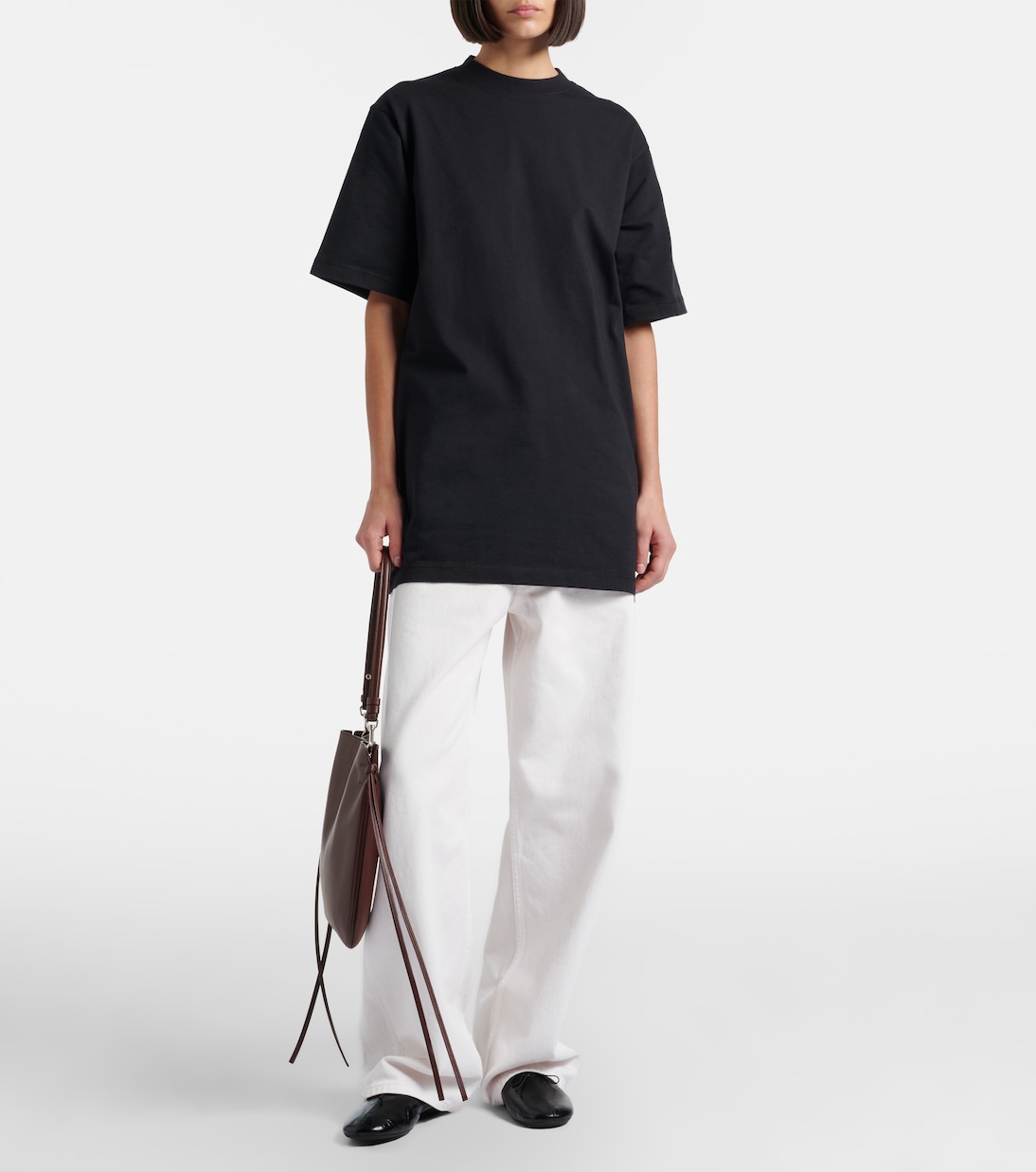 Leather shoulder bag | Phoebe Philo