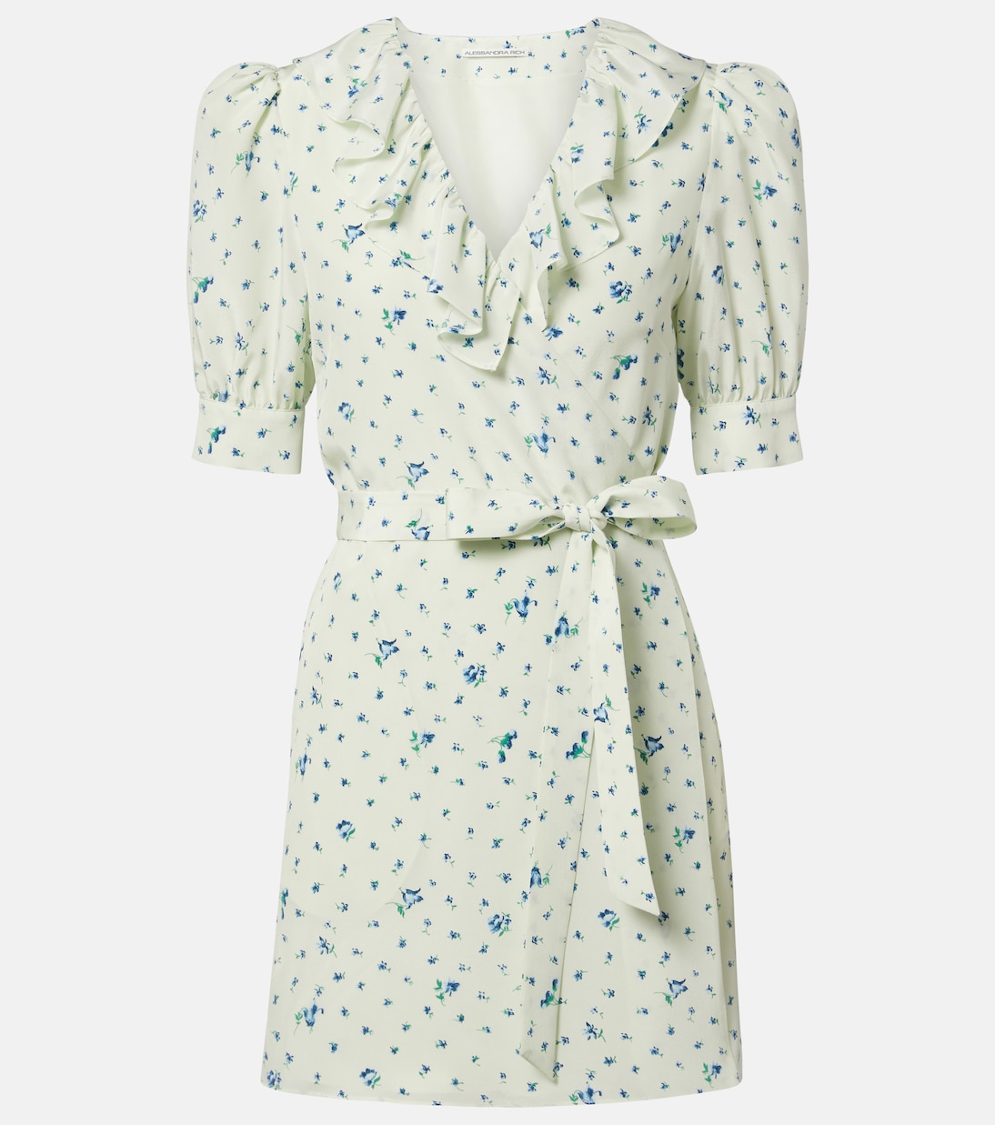 Floral silk minidress | Alessandra Rich