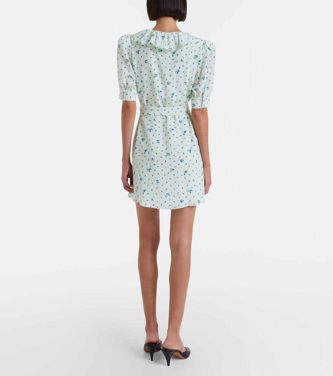 Floral silk minidress | Alessandra Rich