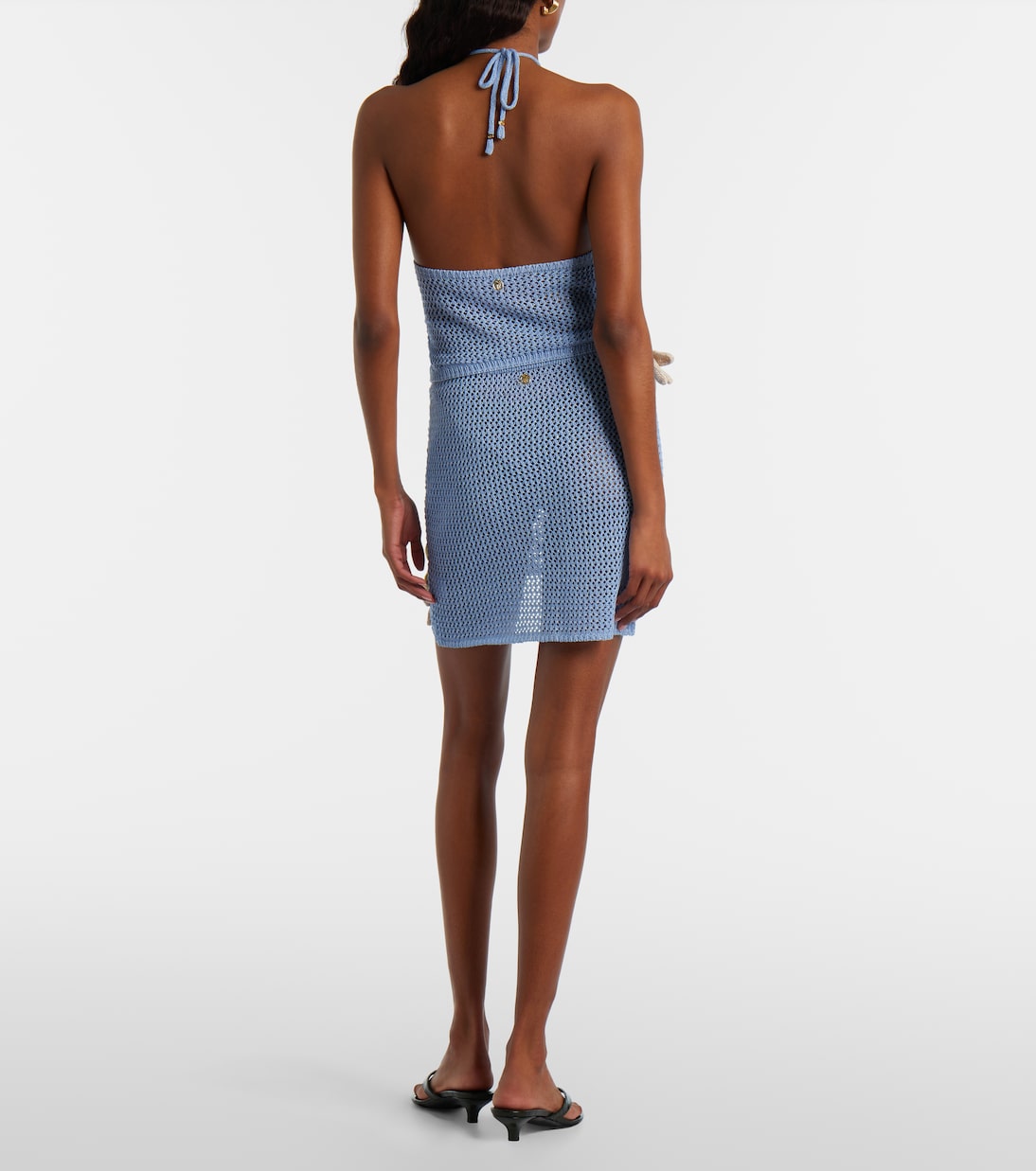 Minifalda calada Cori de lamé | Bananhot