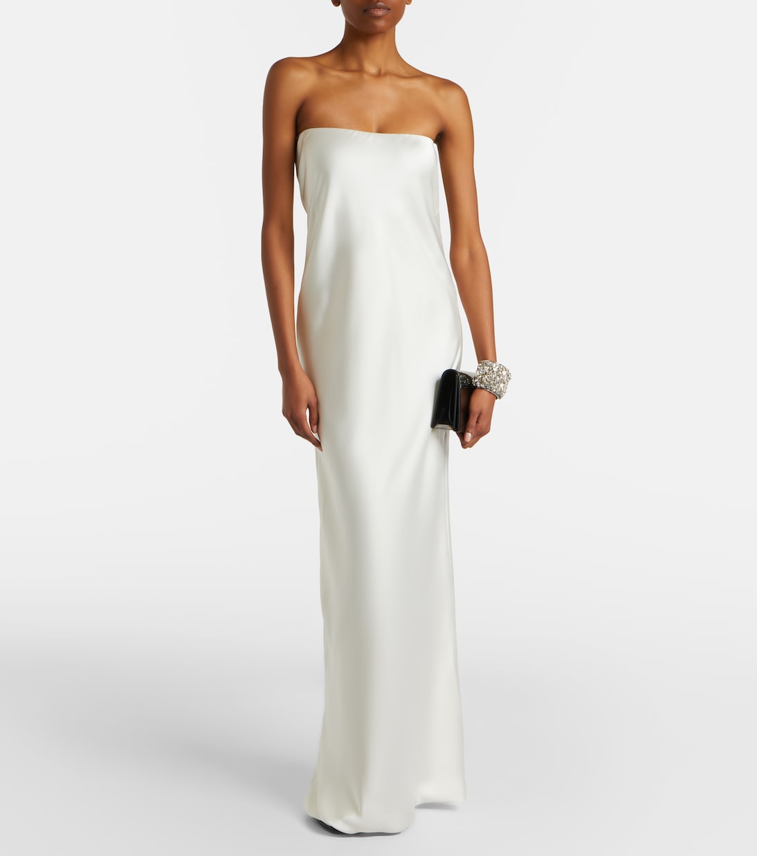 Maxikleid aus Satin | Norma Kamali