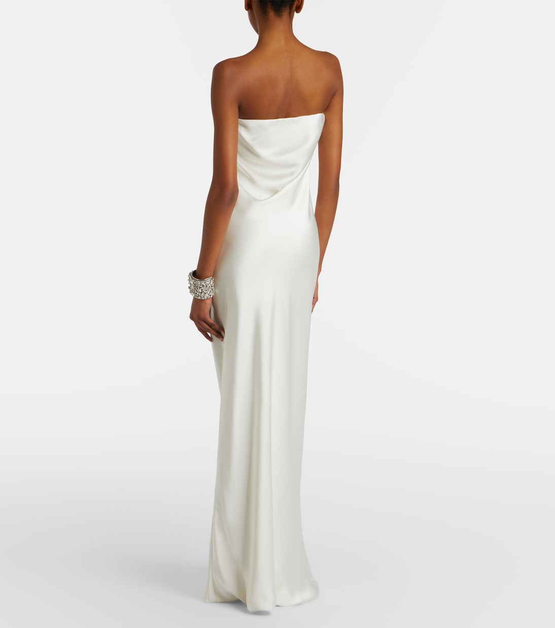 Maxikleid aus Satin | Norma Kamali