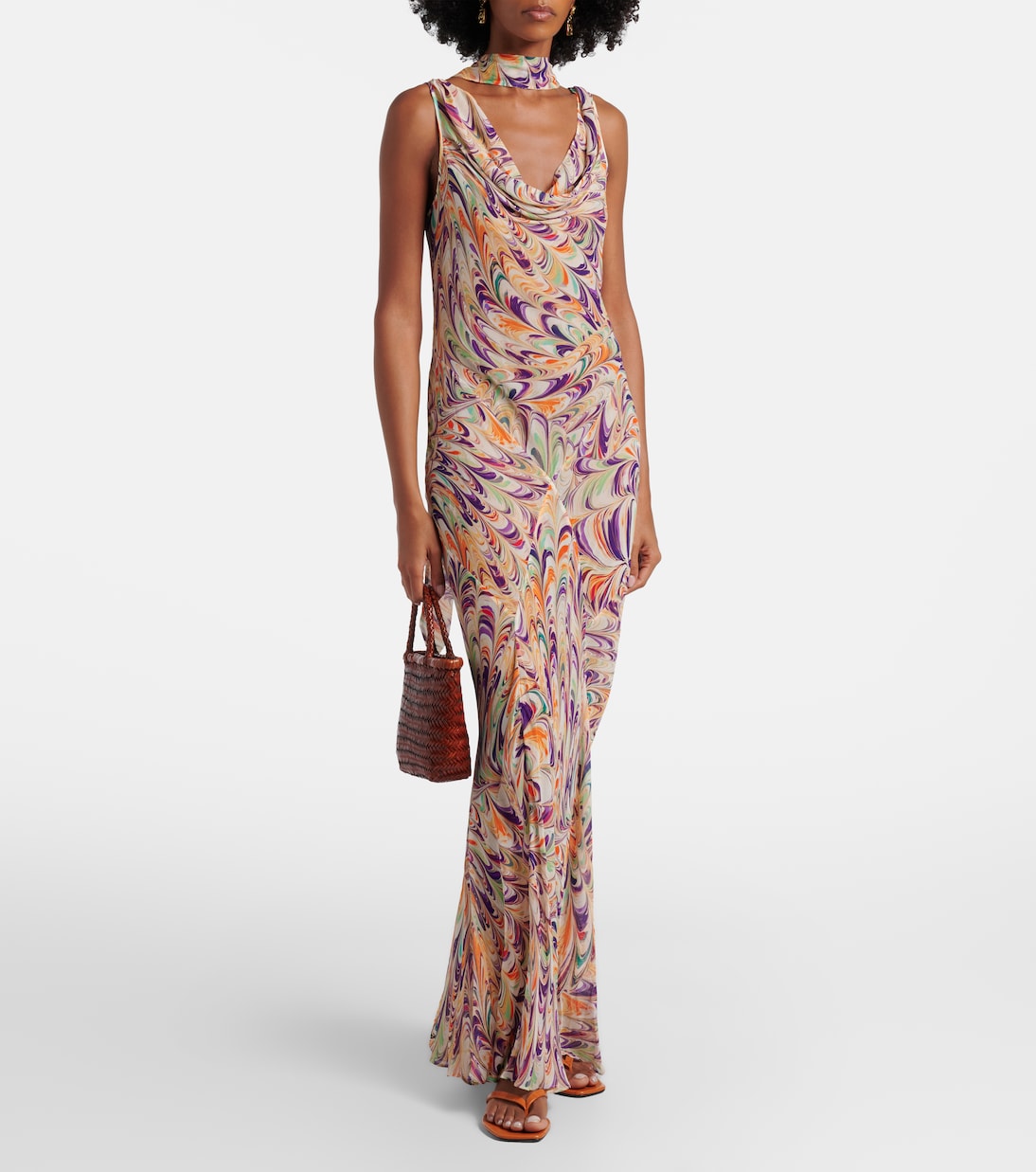 Robe longue Harper à imprimé | Alexandra Miro