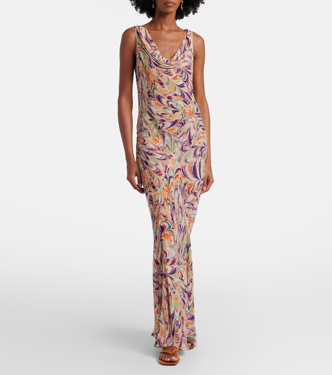 Robe longue Harper à imprimé | Alexandra Miro