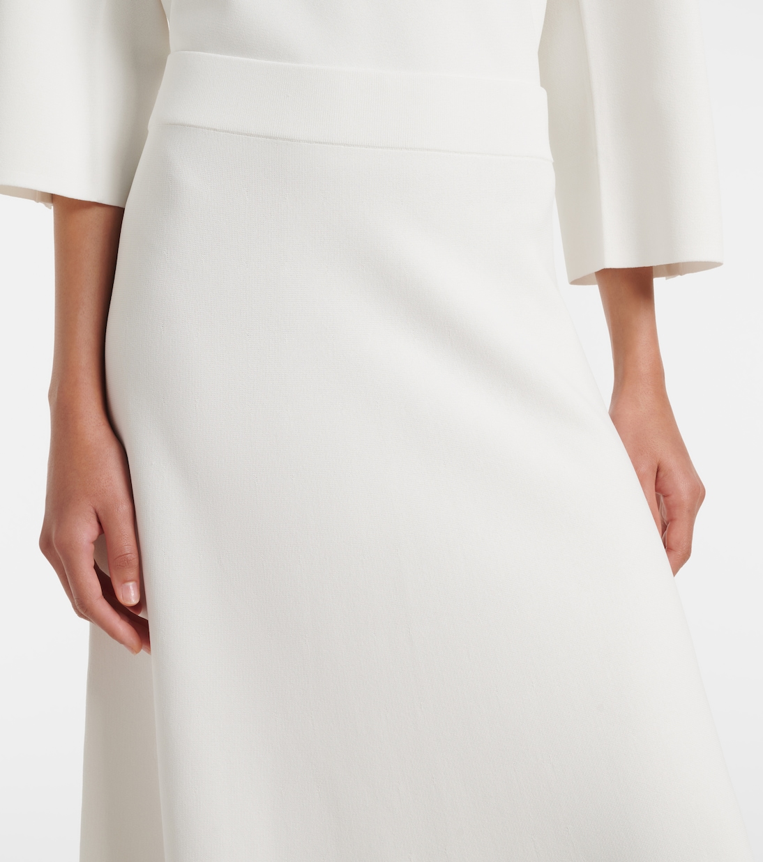 Crêpe midi skirt | Max Mara