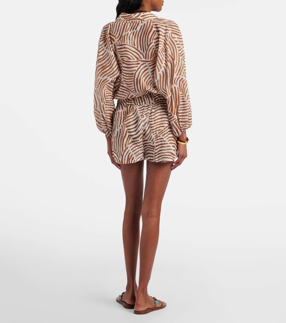 Bedruckte Shorts Lana aus Baumwolle | ViX Paula Hermanny