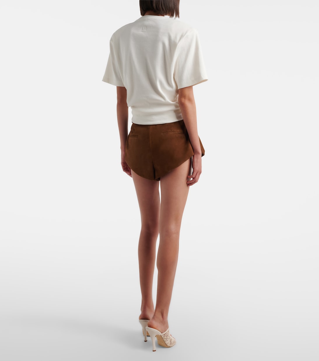 Belted suede shorts | Magda Butrym