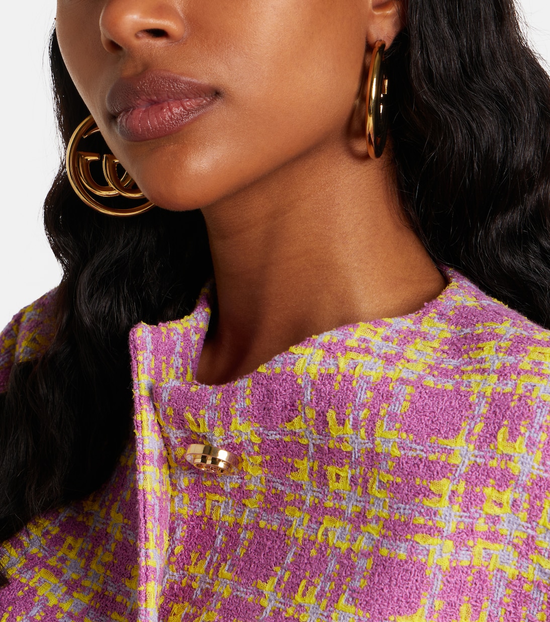 Pendientes de aro GG Marmont | Gucci