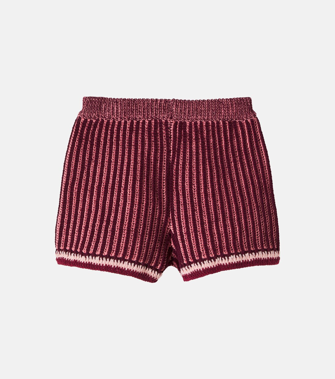 Knitted cotton shorts | Zimmermann Kids