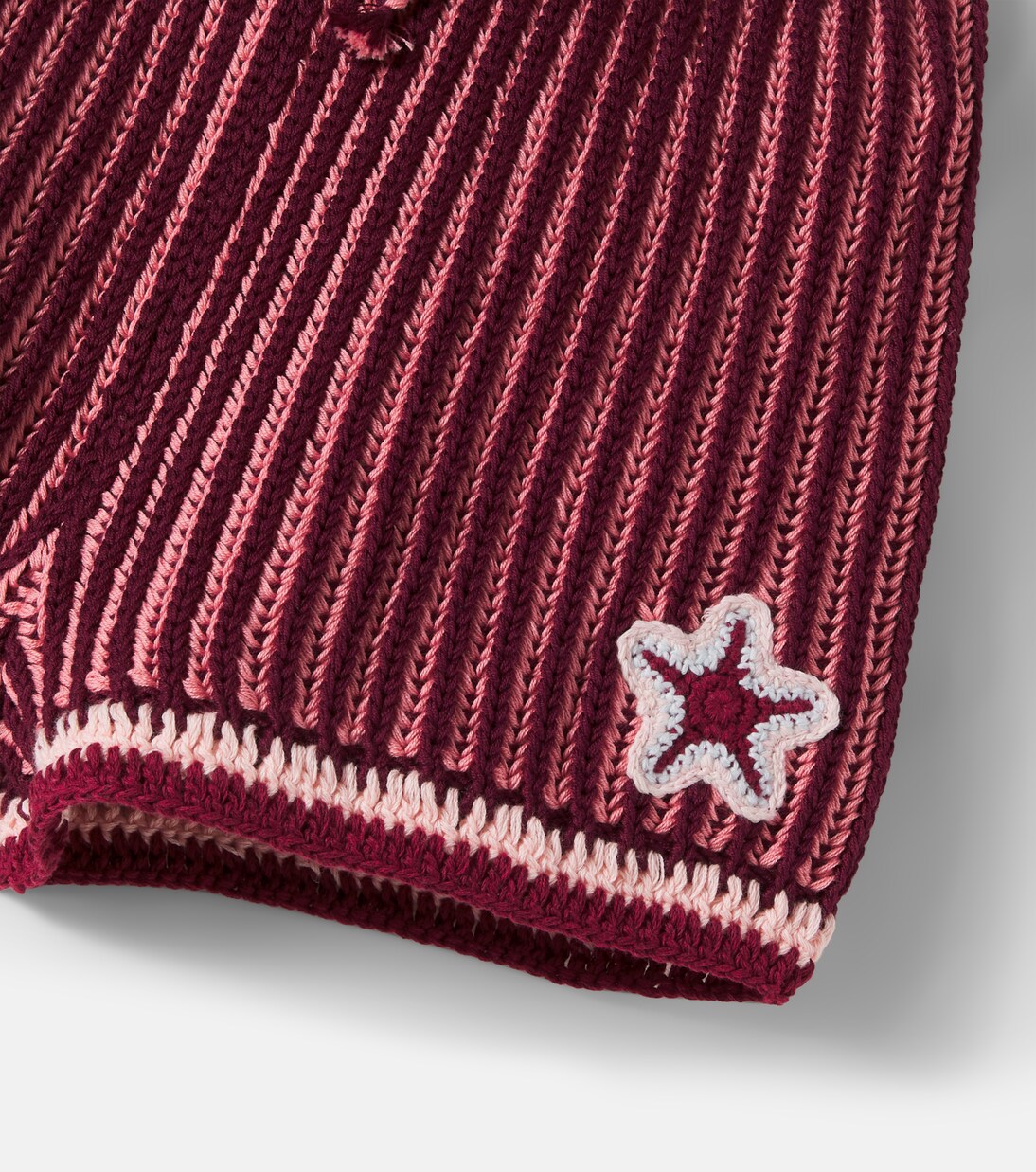 Knitted cotton shorts | Zimmermann Kids