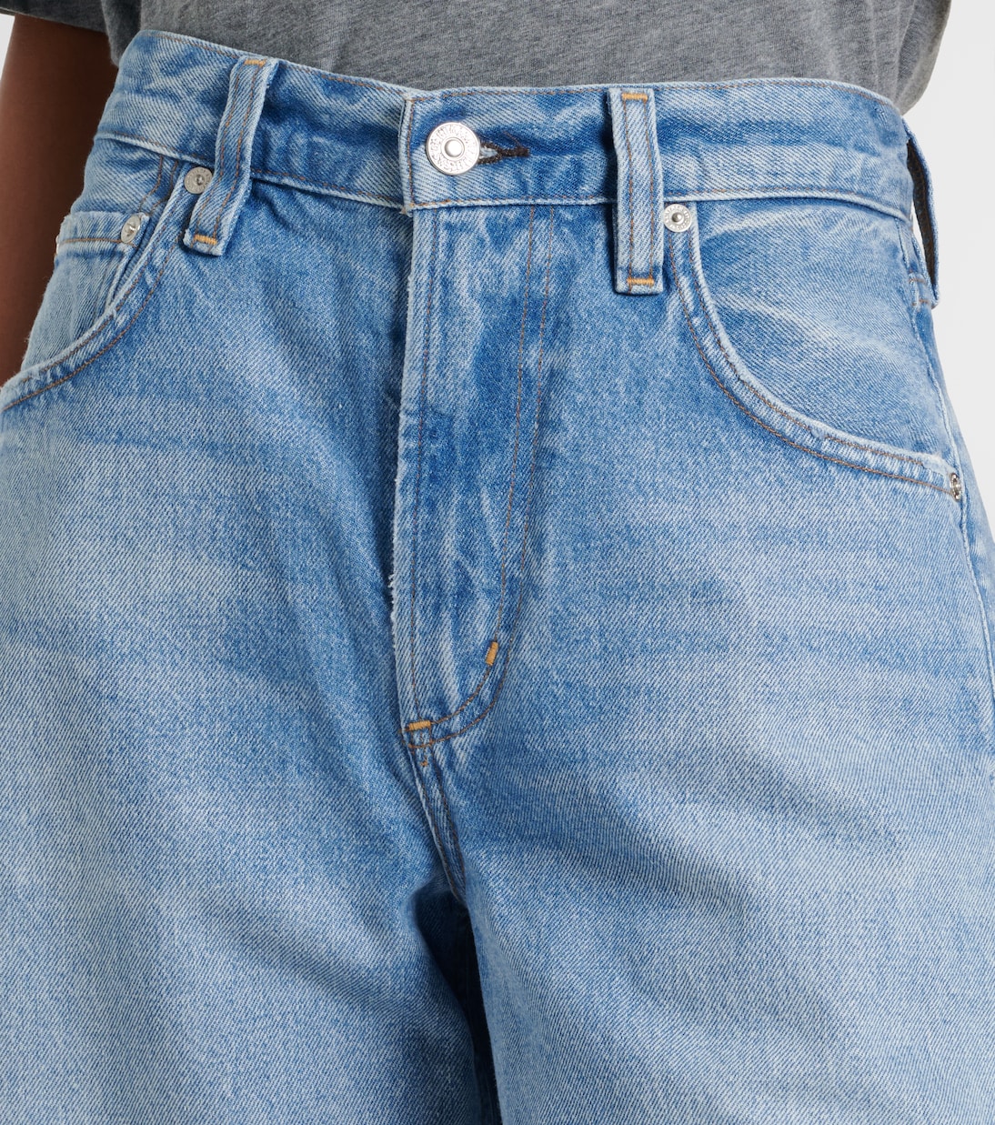 Court denim Bermuda shorts | Citizens of Humanity