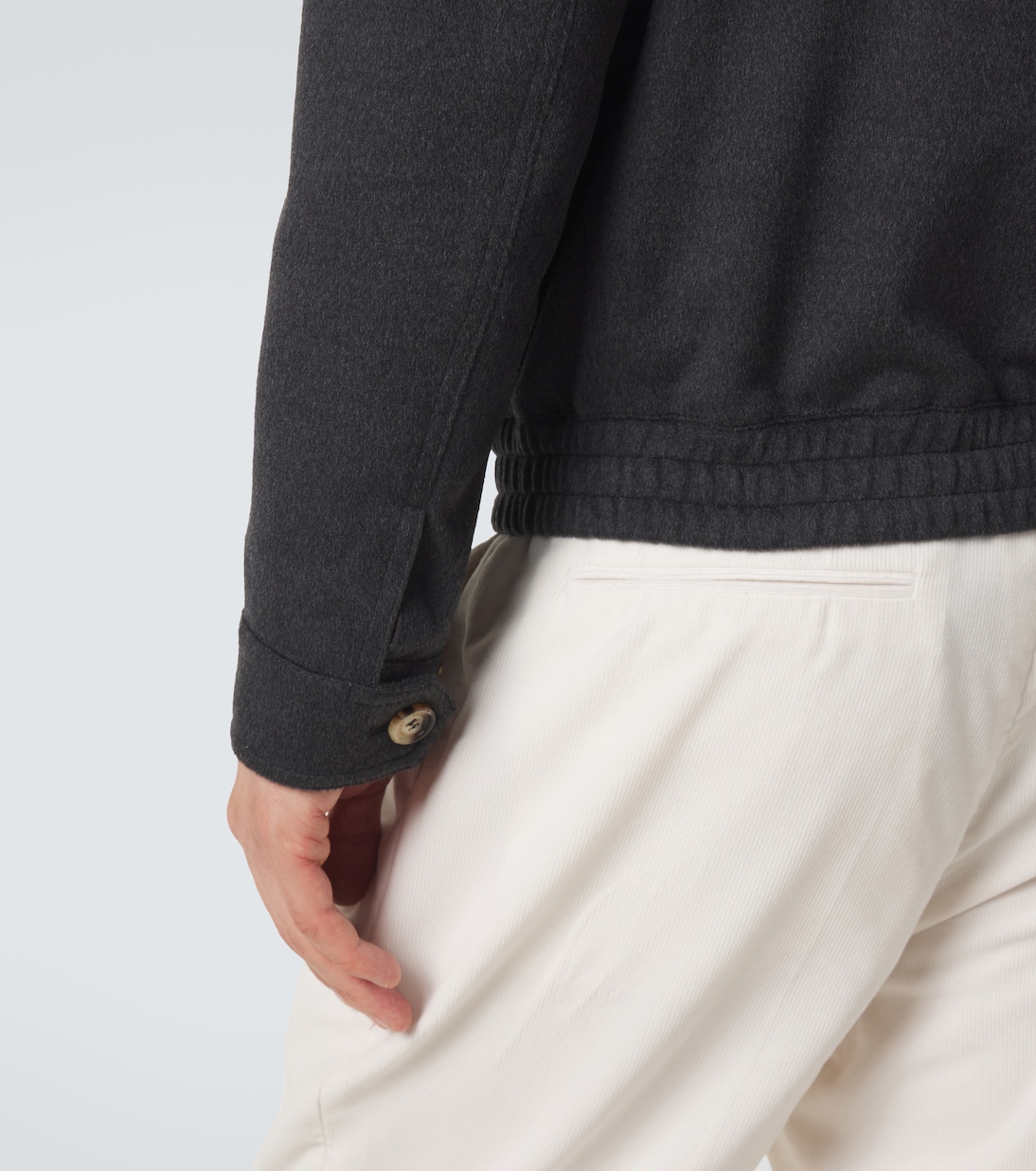 Blouson en laine vierge | Brunello Cucinelli
