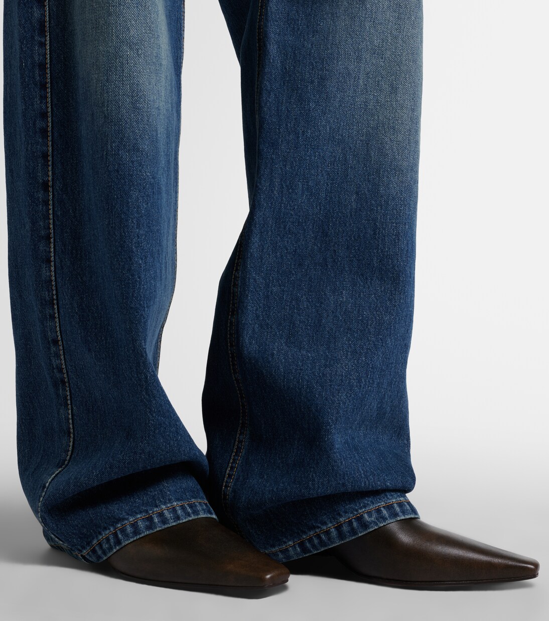 Monili leather ankle boots | Brunello Cucinelli