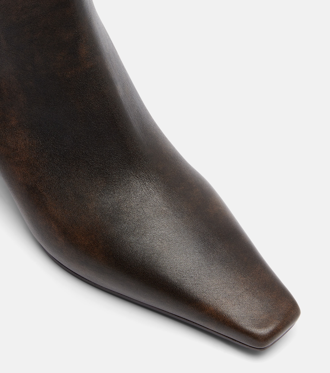 Monili leather ankle boots | Brunello Cucinelli