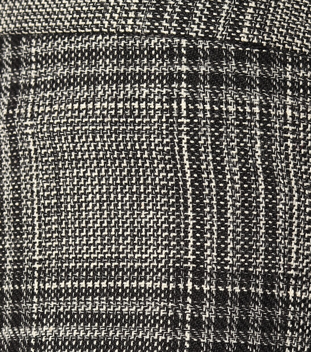 Pantalon Derys en coton et laine à carreaux | Isabel Marant