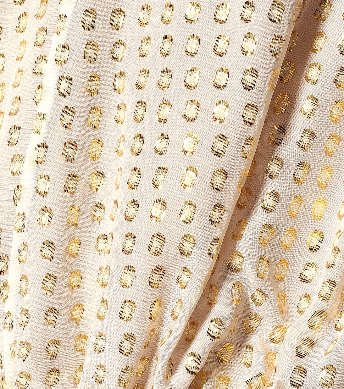 Robe en soie mélangée à fil coupé | Stella McCartney