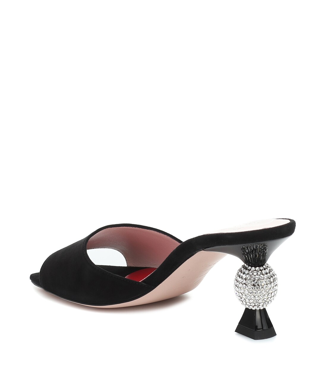 Vivier Marlene embellished suede sandals | Roger Vivier
