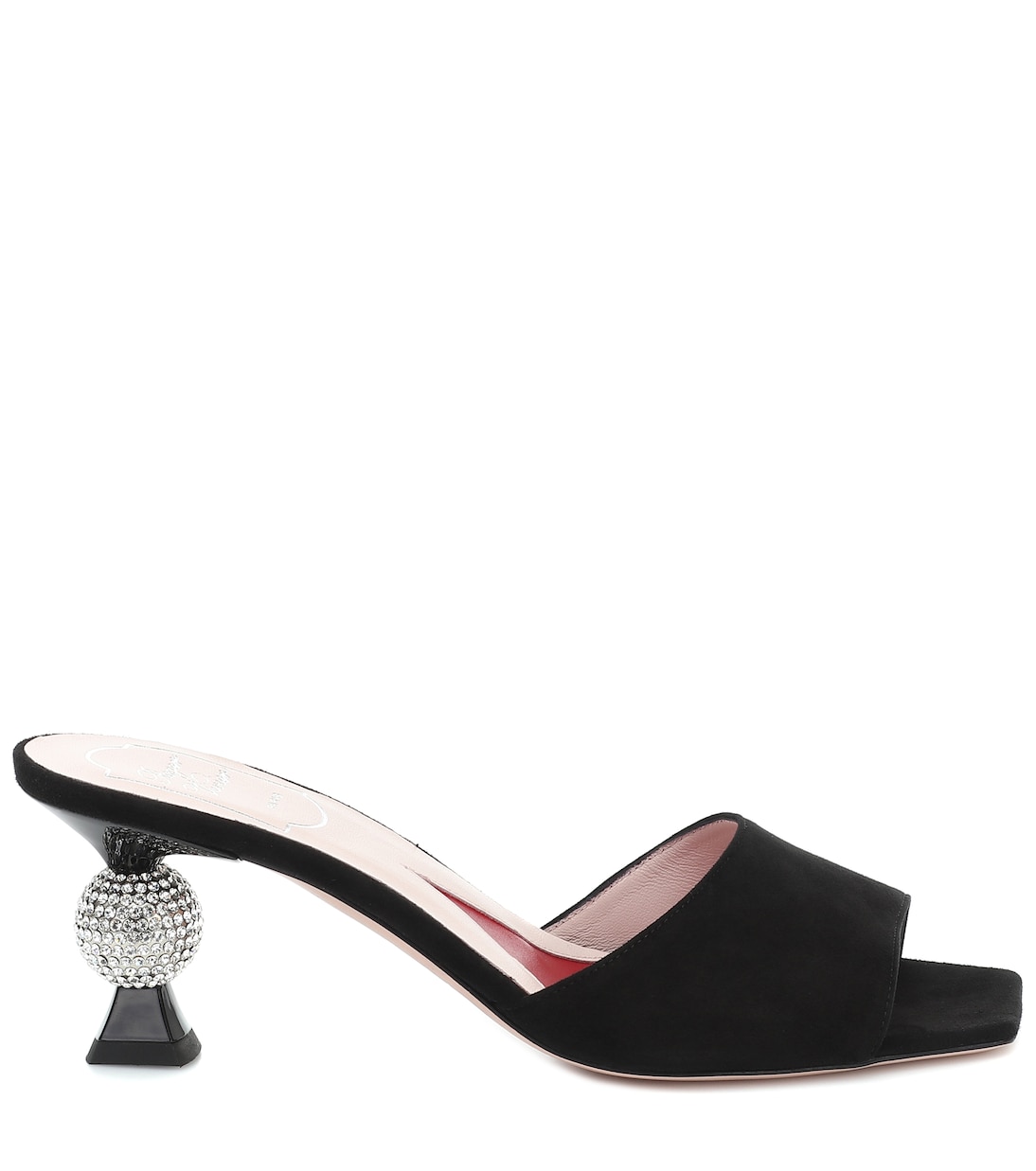 Vivier Marlene embellished suede sandals | Roger Vivier