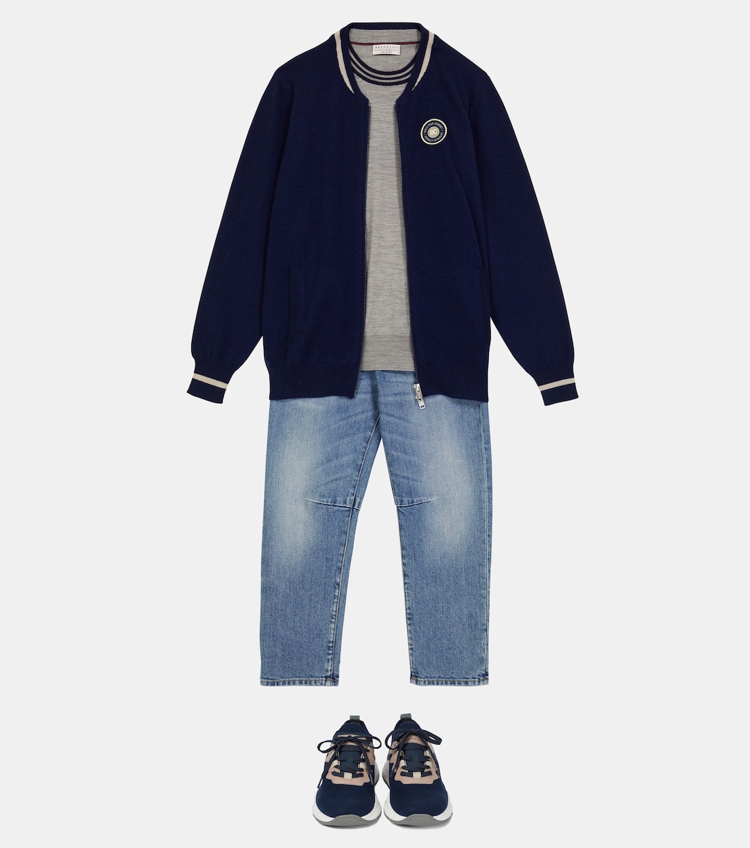 Wool and cashmere sweater | Brunello Cucinelli Kids