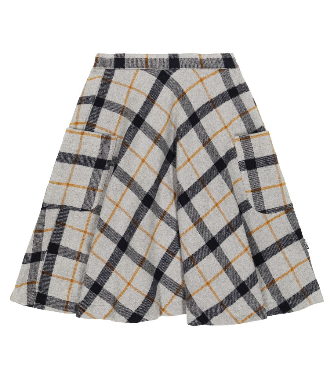 Jupe Becca en coton à carreaux | Molo