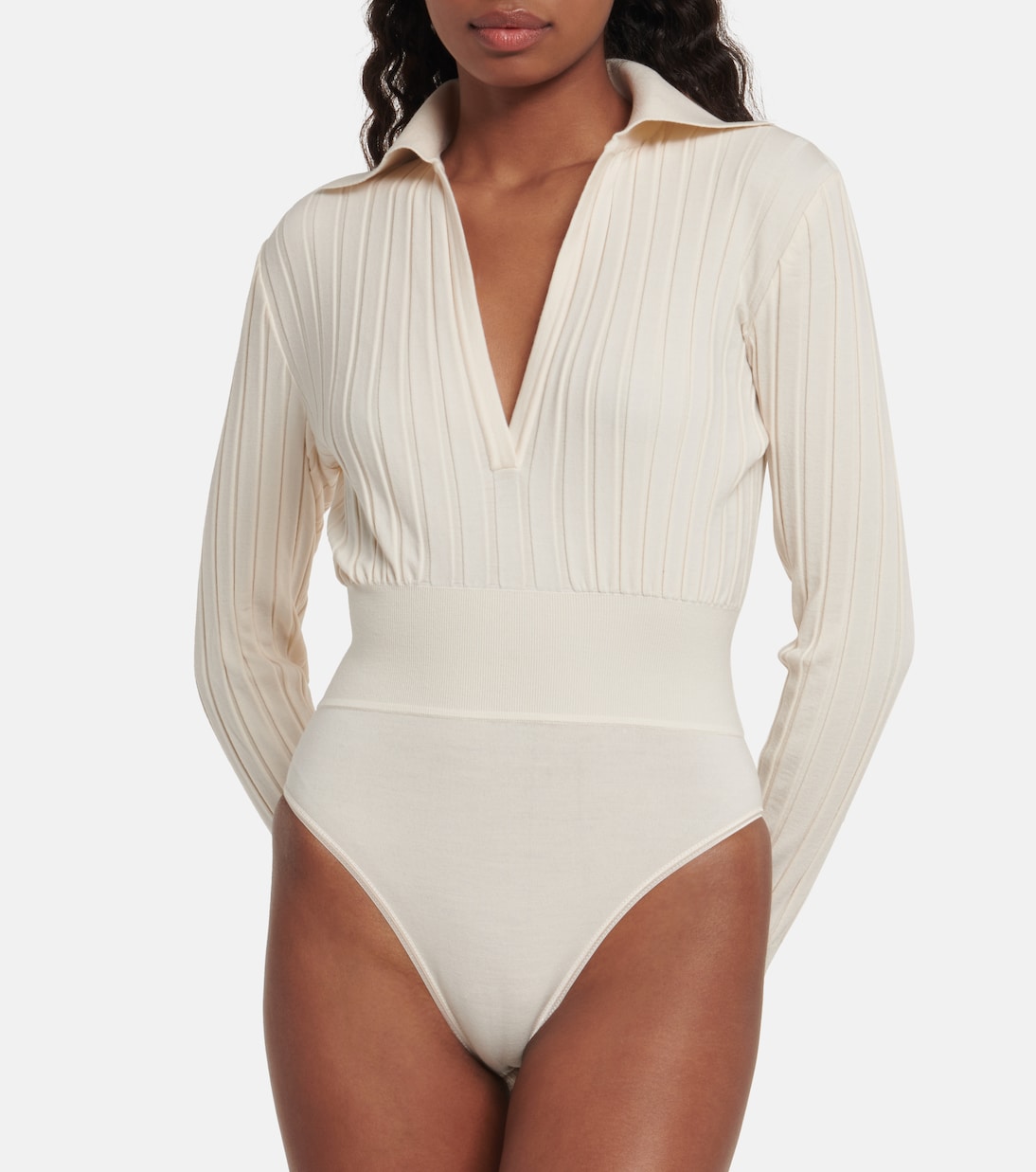 Body Ambra aus einem Wollgemisch | Alaïa