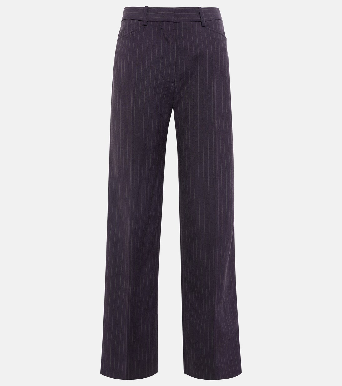 Gerade High-Rise-Hose | Victoria Beckham