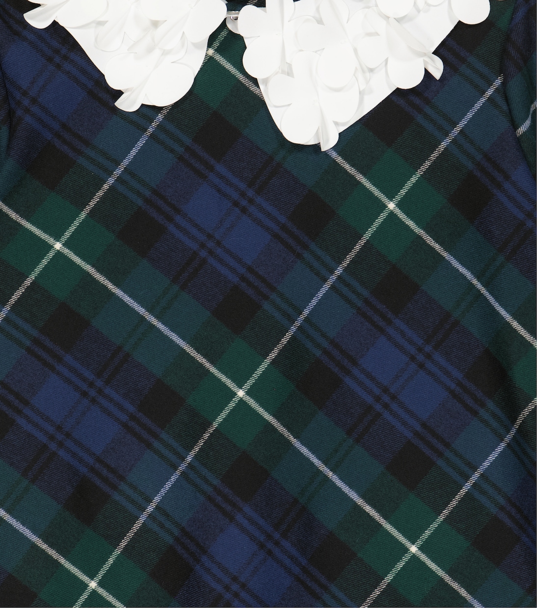 Embellished checked dress | Il Gufo