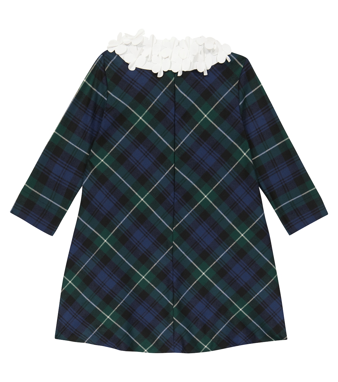 Embellished checked dress | Il Gufo