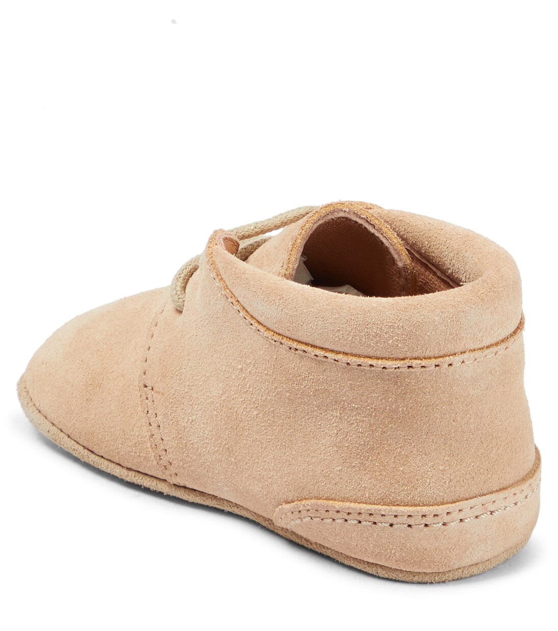 Baby suede lace-up shoes | Petit Nord