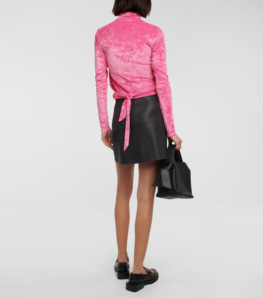 Top aus Samt | Ganni