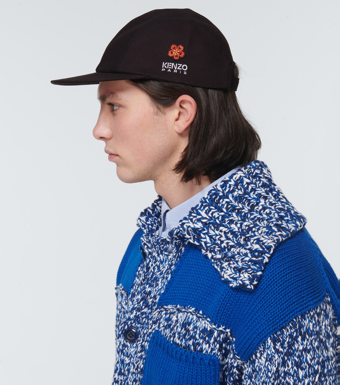 Boke Flower canvas baseball cap | Kenzo